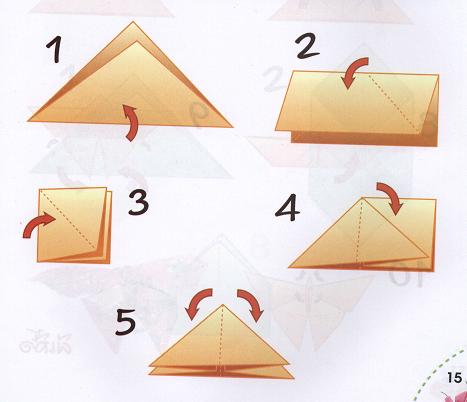  Gấp giấy hình con Bướm