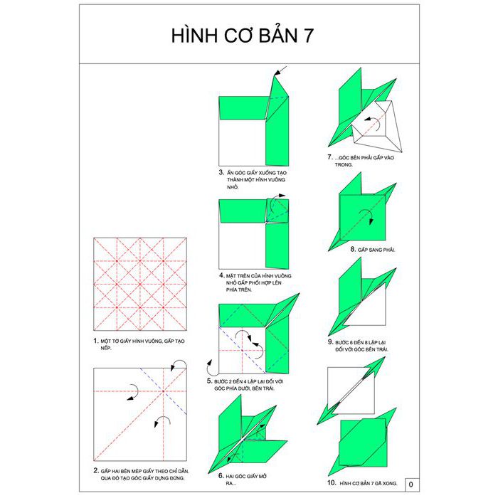  Gấp giấy hình con Ngựa
